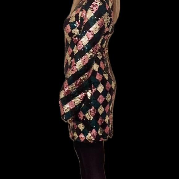 2023 Sequin Anthropologie mauve holiday party dress! - Picture 10 of 10